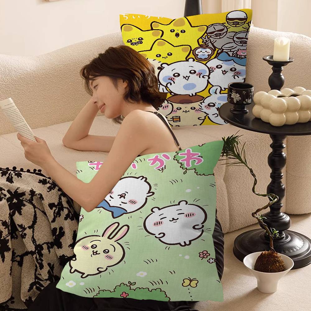 Home Textiles Inc - Kawaii C-Chiikawa 45*45cm Cushion Cover Pillow